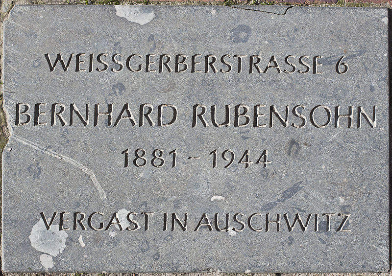 Memorial Stones Weigerberstrae 6