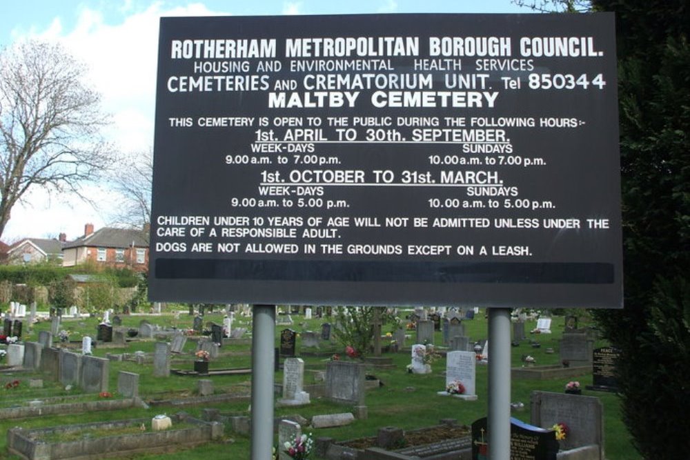 Oorlogsgraven van het Gemenebest Maltby Burial Ground