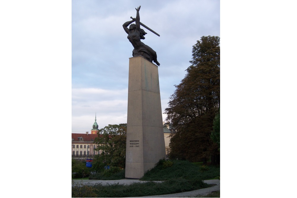 Monument Helden Warschau