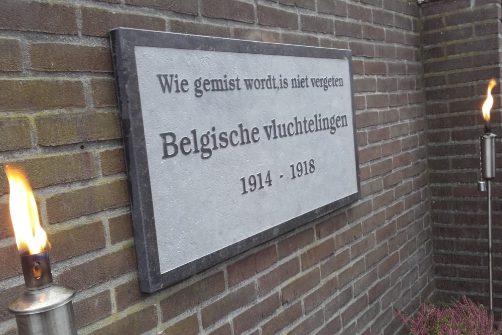 Gedenkteken Belgische vluchtelingen Begraafplaats Gouda #2