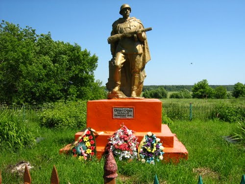 Mass Grave Soviet Soldiers Morshnevo