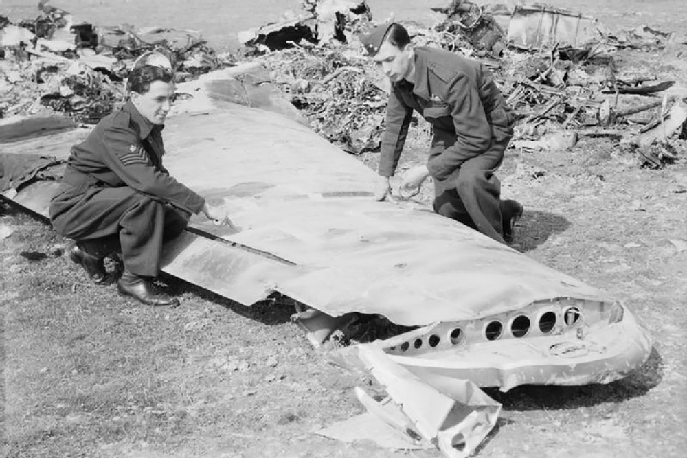 Crash Site Junkers Ju-88 Wrk. 2537