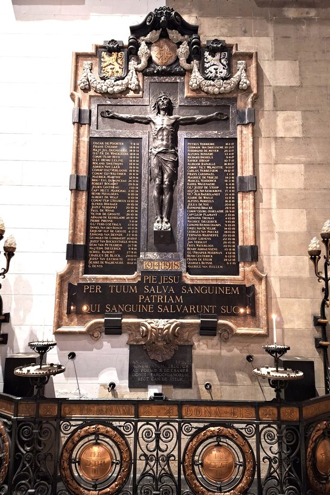 War Memorial Ghent Onze-Lieve-Vrouw Sint-Pieters Church #2