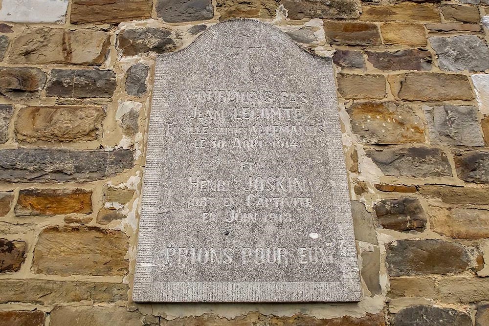 Monument Jean Lecomte en Henri Joskin Saint-Rmy