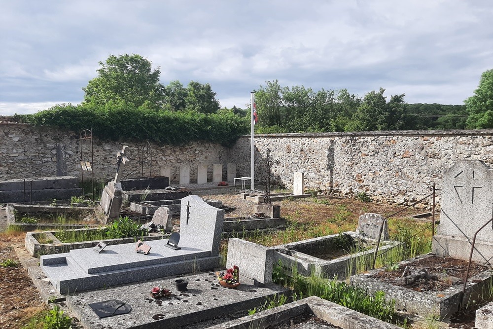 Oorlogsgraven van het Gemenebest Gemeentelijke Begraafplaats Saint-Martin-d'Ablois #2