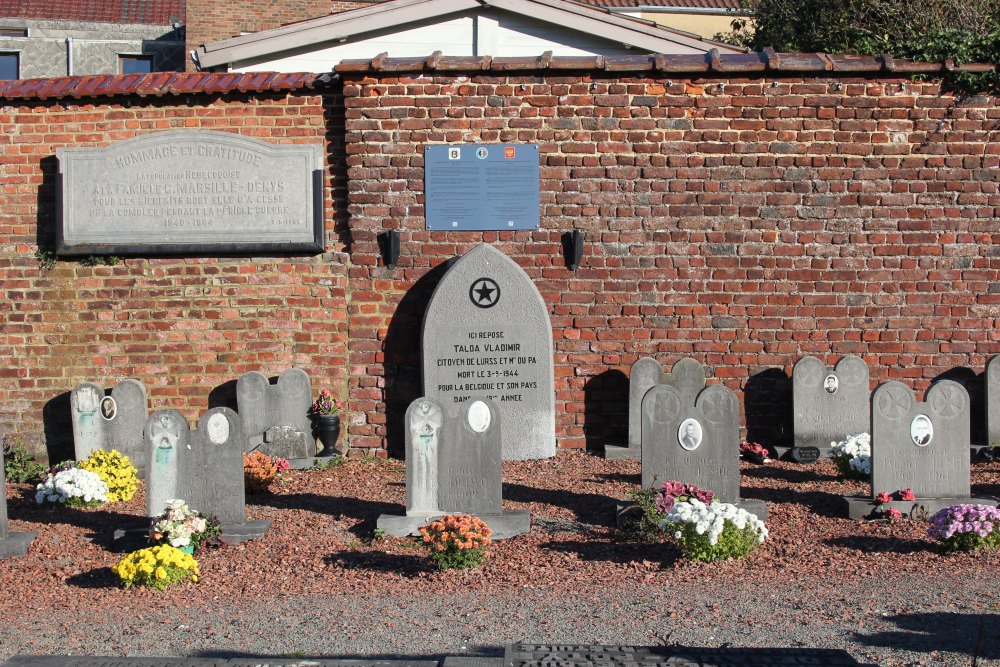 Russian War Grave Rebecq-Rognon
