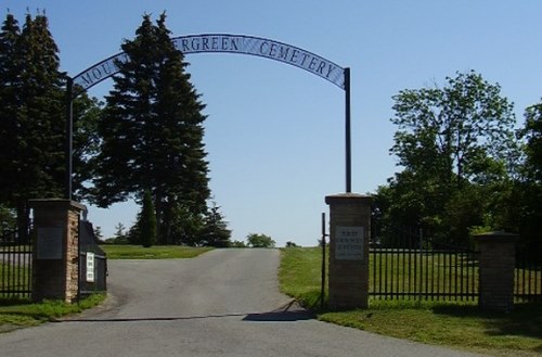 Commonwealth War Graves Mount Evergreen Cemetery