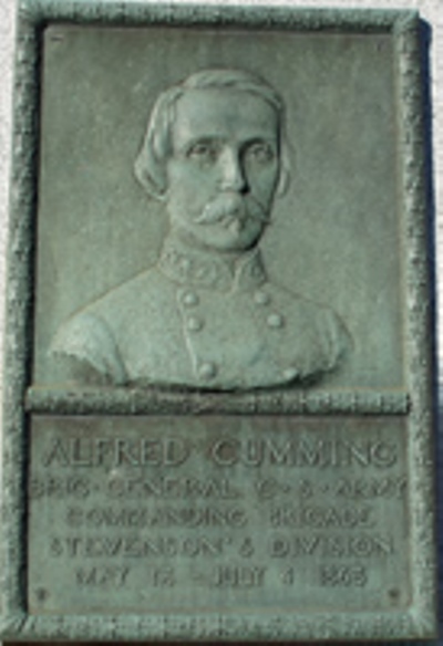 Gedenkteken Brigadier General Alfred Cumming (Confederates)