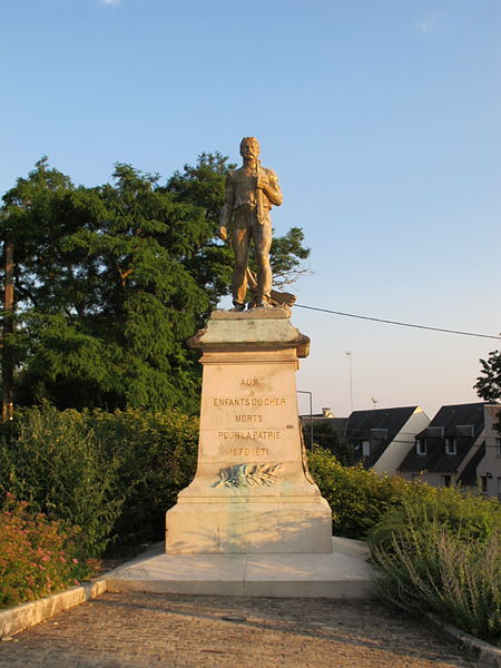 Monument Frans-Duitse Oorlog Cher