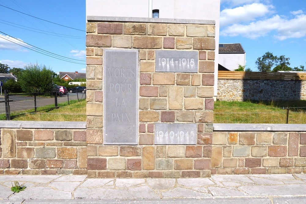 Oorlogsmonument Faulx-les-Tombes #2