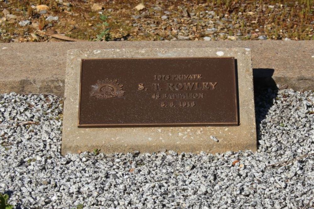 Oorlogsgraf van het Gemenebest Clarendon and Kangarilla General Cemetery
