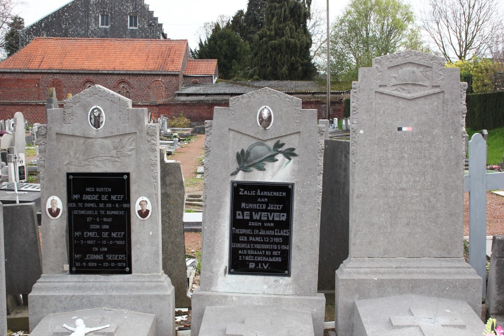 Belgian War Graves Pamel