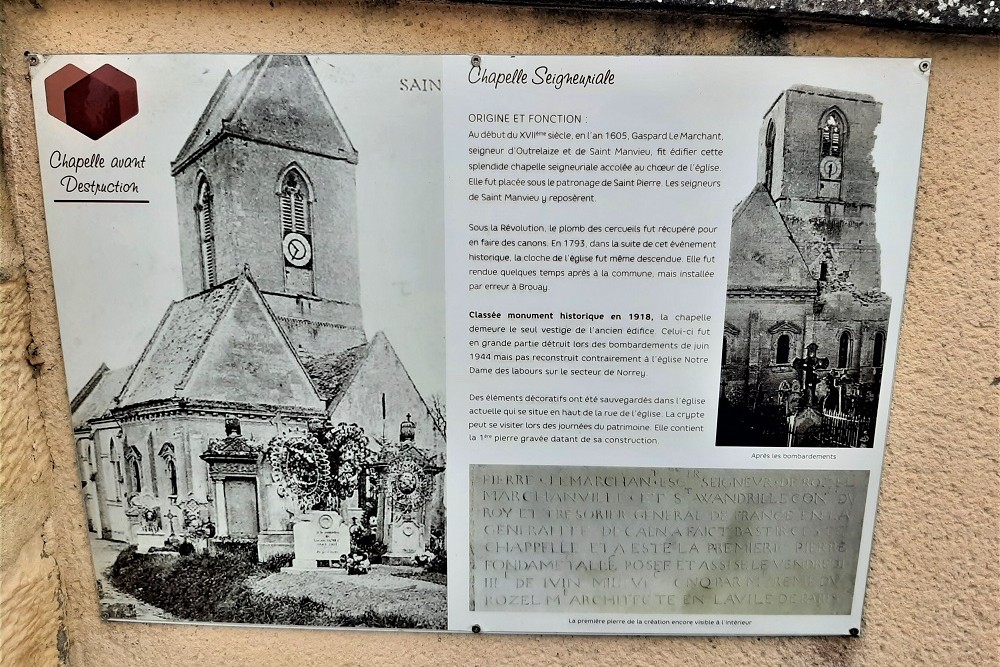 Ruin Chapel Saint-Manvieu-Norrey #4