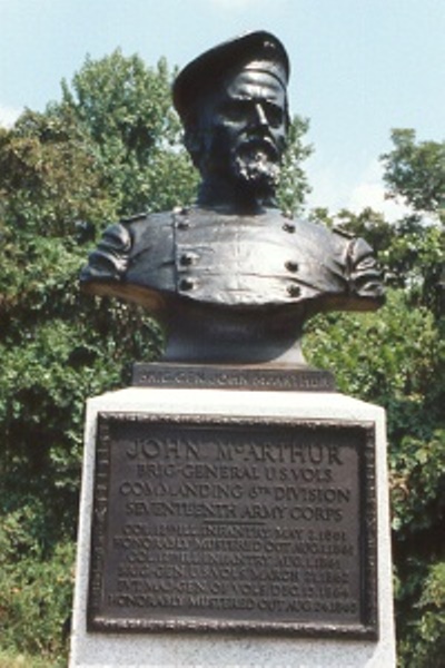 Buste van Brigadier General John McArthur (Union)