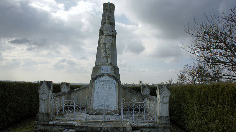 Memorial Massacre Passavant-en-Argonne