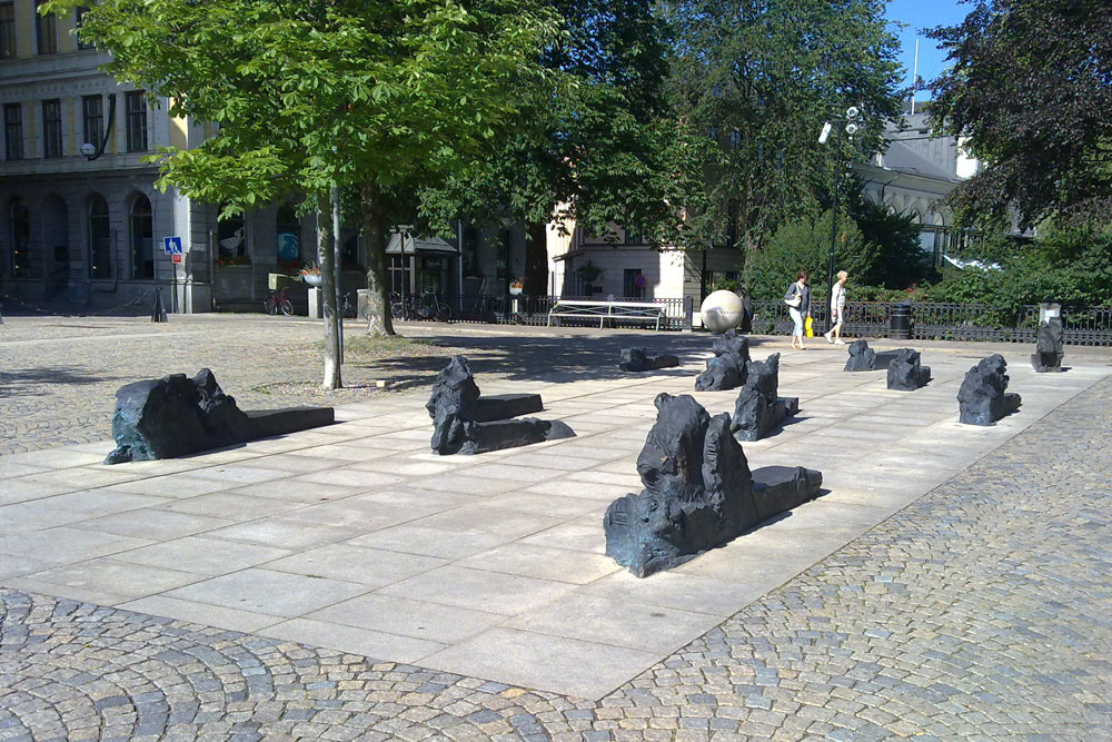 Monument Raoul Wallenberg Stockholm