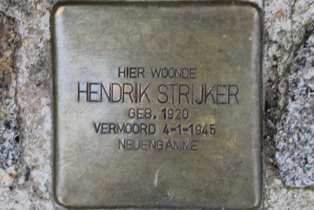 Stolperstein Nieuwstad 3 #2