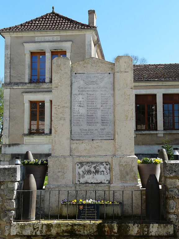 Monument Eerste Wereldoorlog Montagnac-la-Crempse