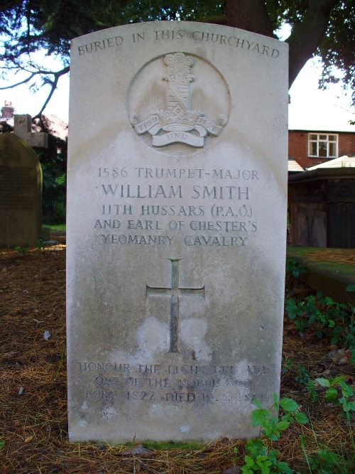 Grafsteen van Trumpet-Major William Smith