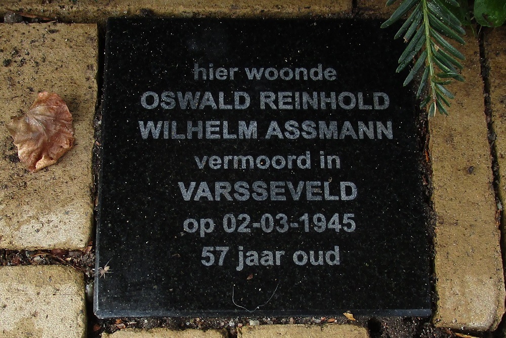 Memorial Stone Van Marnixlaan 41