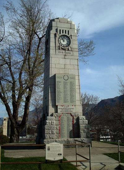 War Memorial Kamloops