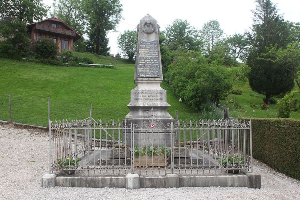 Monument Eerste Wereldoorlog Le Vaudioux