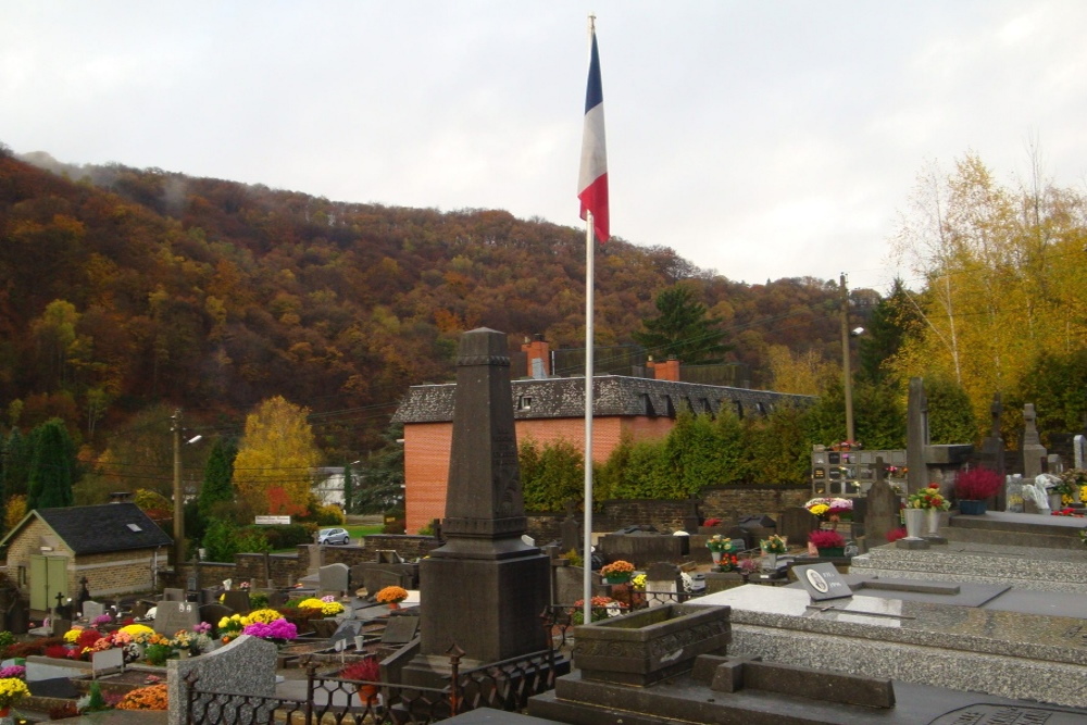 Monument Gevacueerde Fransen Begraafplaats Tilff