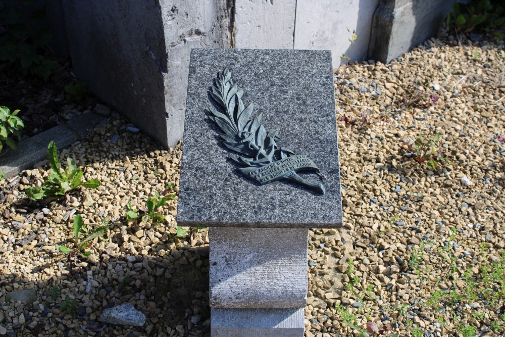 Memorial Plaque Veterans French Overseas Territories and Naval Troops #2