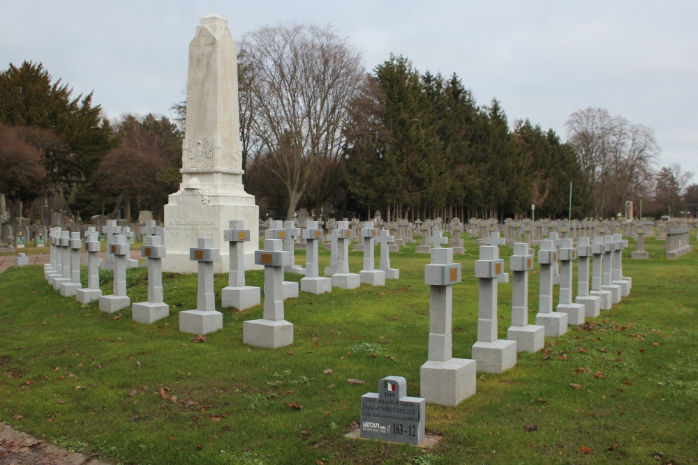 Italiaanse Oorlogsgraven Lige Begraafplaats Robermont