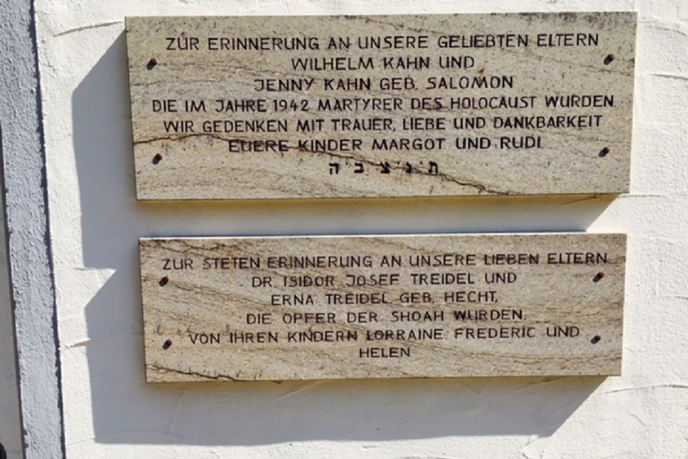 Memorials Holocaust Victims Synagogue Koblenz