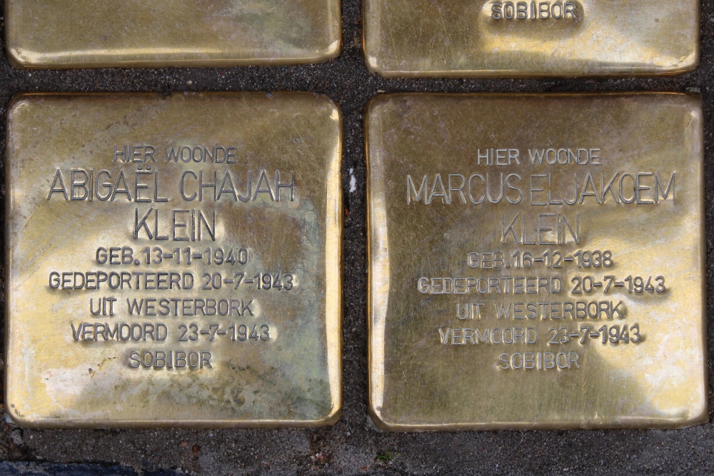 Stolpersteine De Moucheronstraat 38 #3