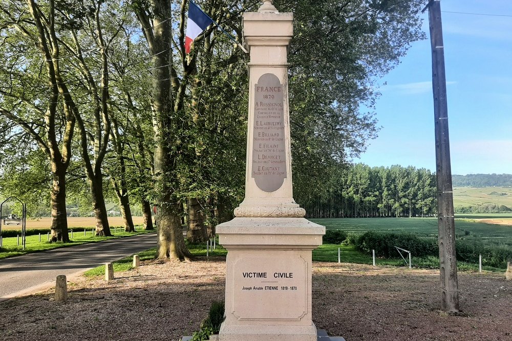 Franco-Prussian War Memorial Damery #3