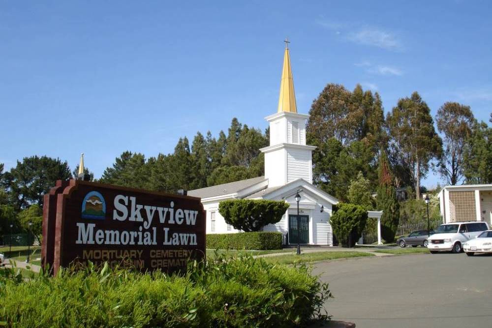 Amerikaans Oorlogsgraf Skyview Memorial Lawn