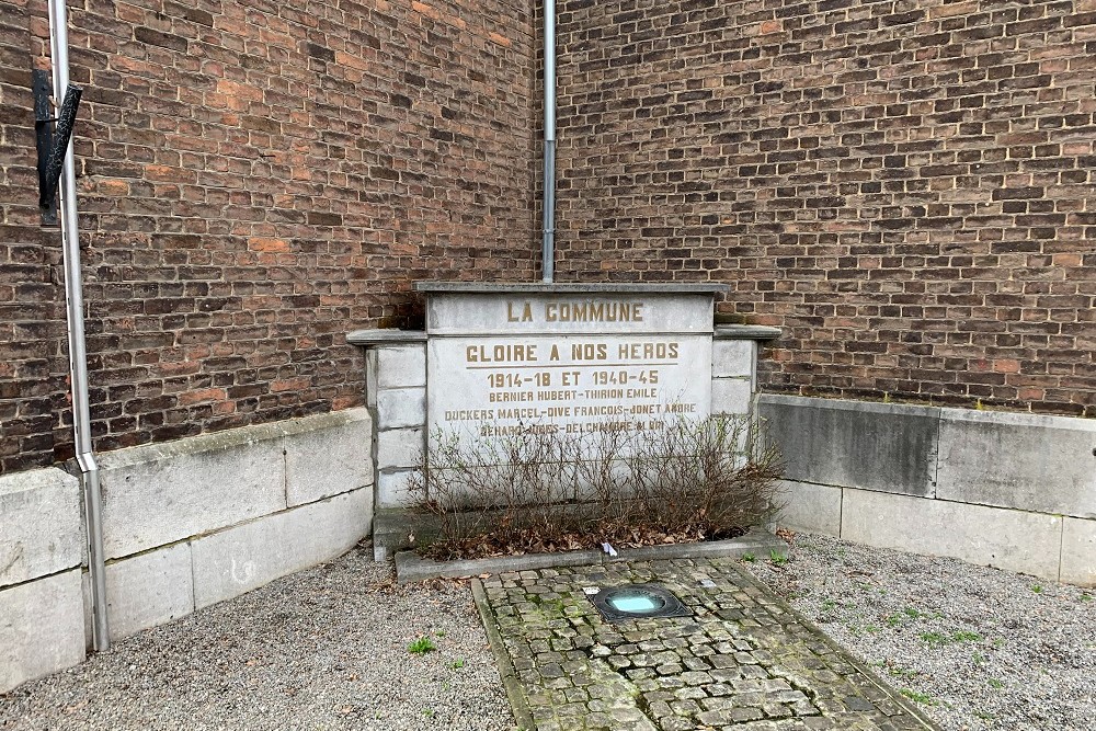 Oorlogsmonument Hermalle-sous-Huy #2