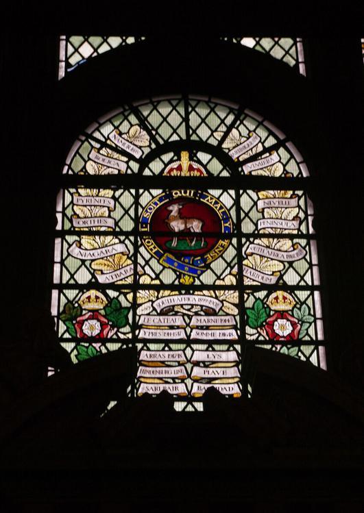 Remembrance Window 5th Company Imperial Yeomanry