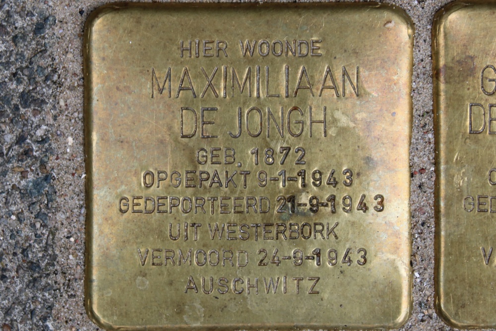 Stolpersteine Roompotstraat 3 #2