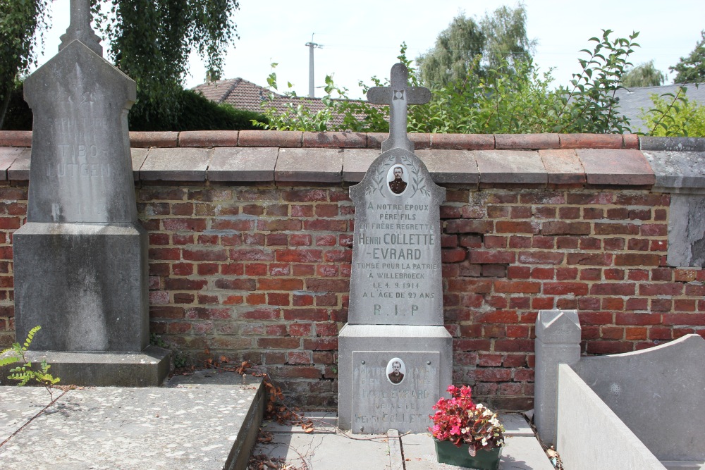 Belgische Oorlogsgraven Verlaine