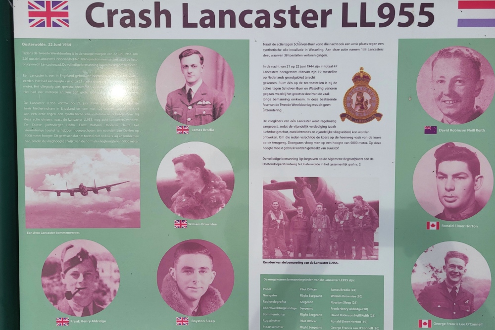 Crash Site Lancaster Mk1 LL955 #3