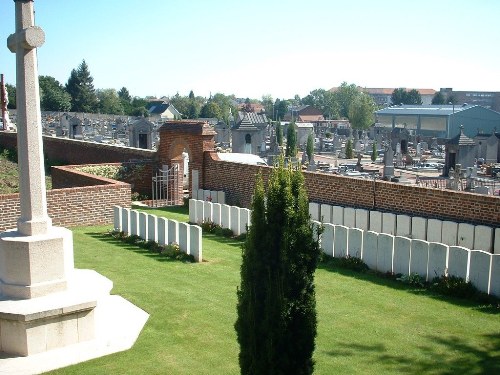 Oorlogsgraven van het Gemenebest Fresnoy-le-Grand Extension