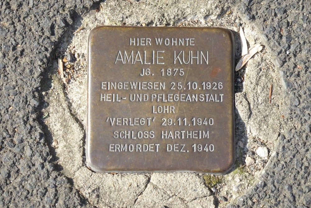 Stolperstein Wrzburgerstrasse 48