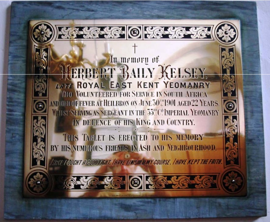 Memorial Herbert Baily Kelsey