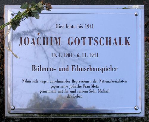 Gedenkteken Joachim Gottschalk