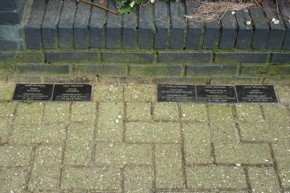 Remembrance Stones Badhuisweg 58