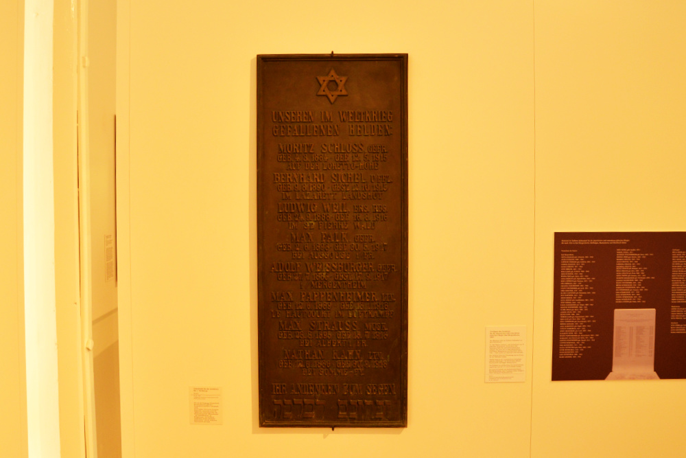 Gedenktekens Synagoge Deutschordensmuseum