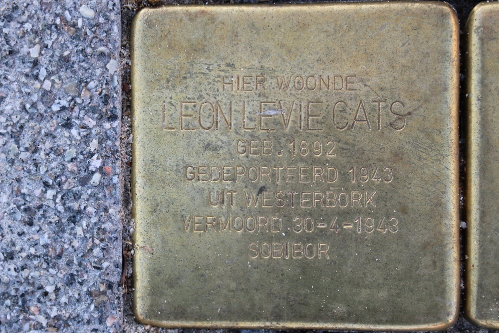 Stolpersteine Schermlaan 34 (voormalig) #2