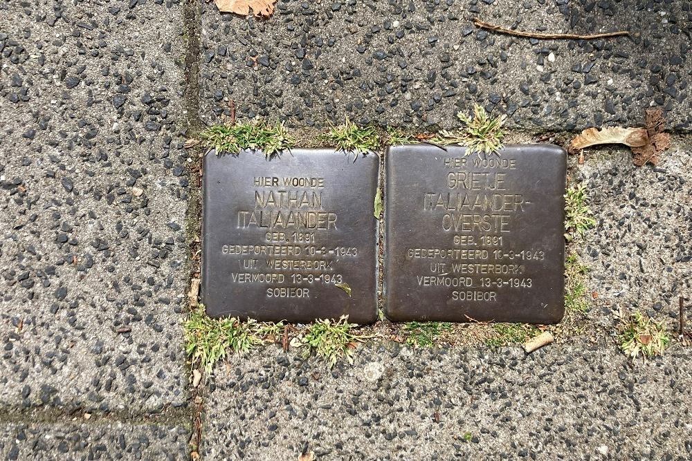 Stolpersteine Kometenstraat 96 #3