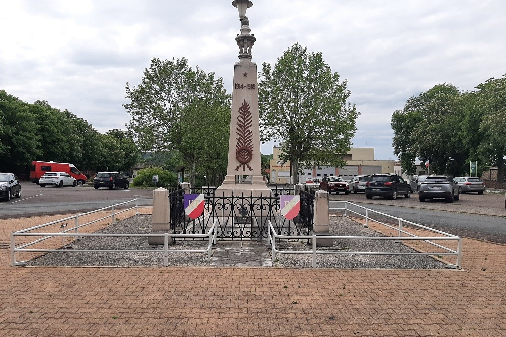 War Memorial Toulon-sur-Arroux