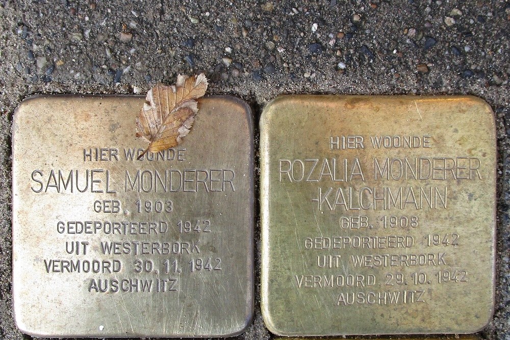 Stolpersteine Walenburgerweg 93A #2