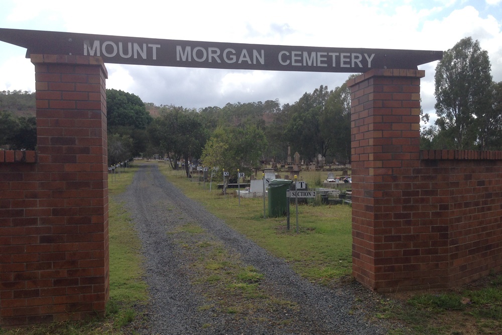 Commonwealth War Graves Mount Morgan Cemetery