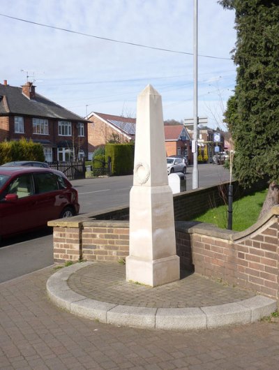 War Memorial Colwick